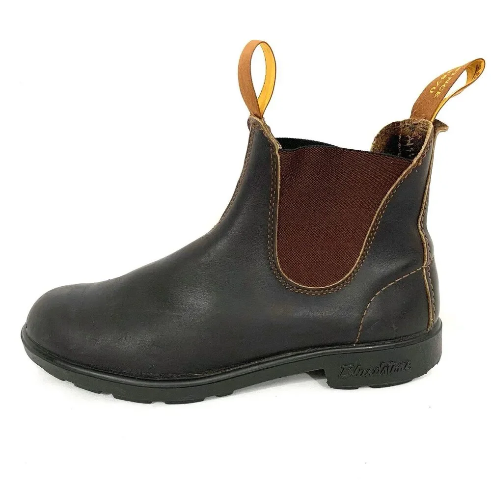 Blundstone Classic 585 Chelsea Boots Dark Brown  Leather 8 Mens / 10 Womens